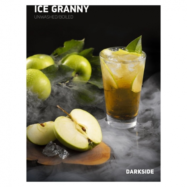 Купить Dark Side Base 100 гр-Ice Granny (Яблоко с ментолом)