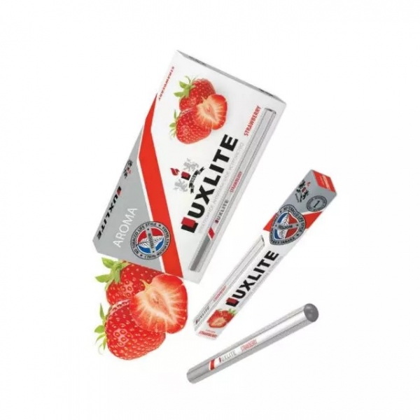 Купить Luxlite - Strawberry (Клубника), 650 затяжек, 18 мг (1,8%)
