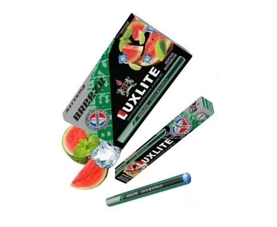 Купить Luxlite - Watermelon Menthol (Арбуз с ментолом), 650 затяжек, 18 мг (1,8%)