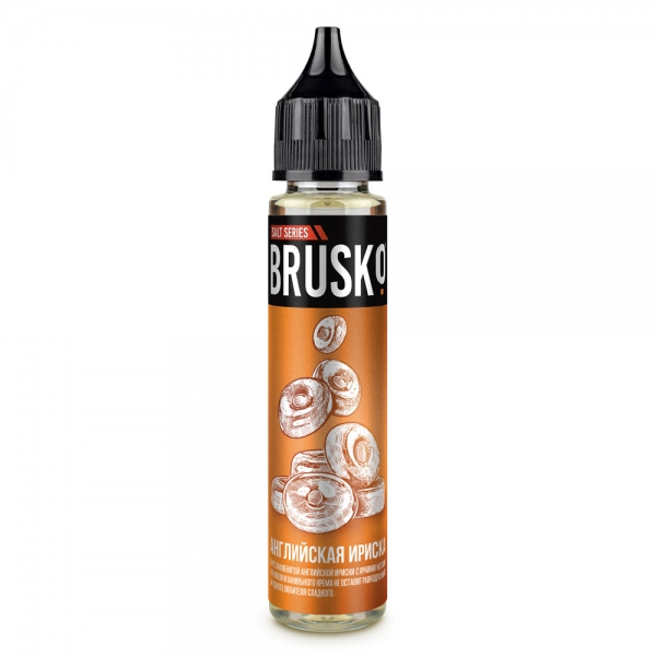 Купить Brusko Salt - Английская ириска, 30 мл, 20 мг/мл