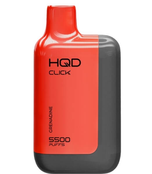 Купить HQD Click 5500 + Картридж - Гранатовый сок со смородиной и лимоном