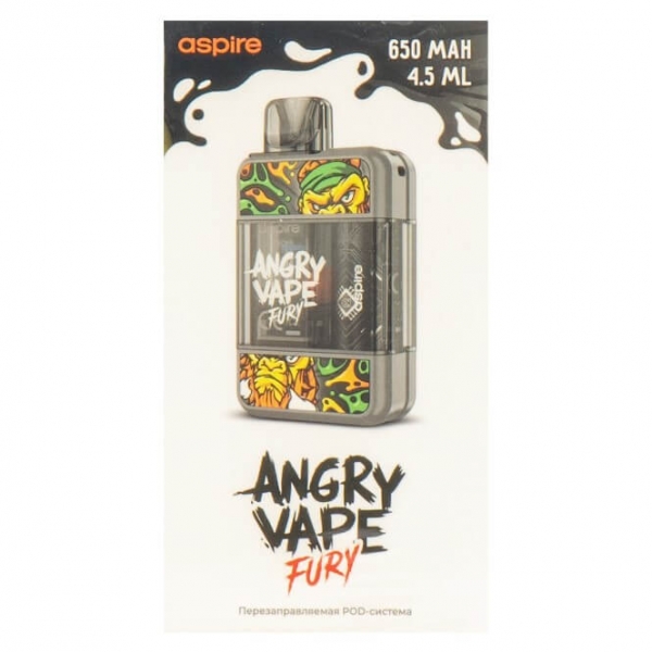 Купить Brusko Angry Vape Fury 650 mAh 4,5мл (Серый)